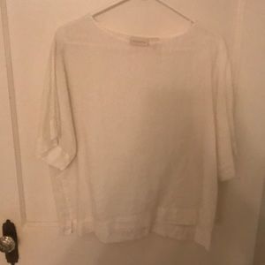 Chicos used chic linen tunic